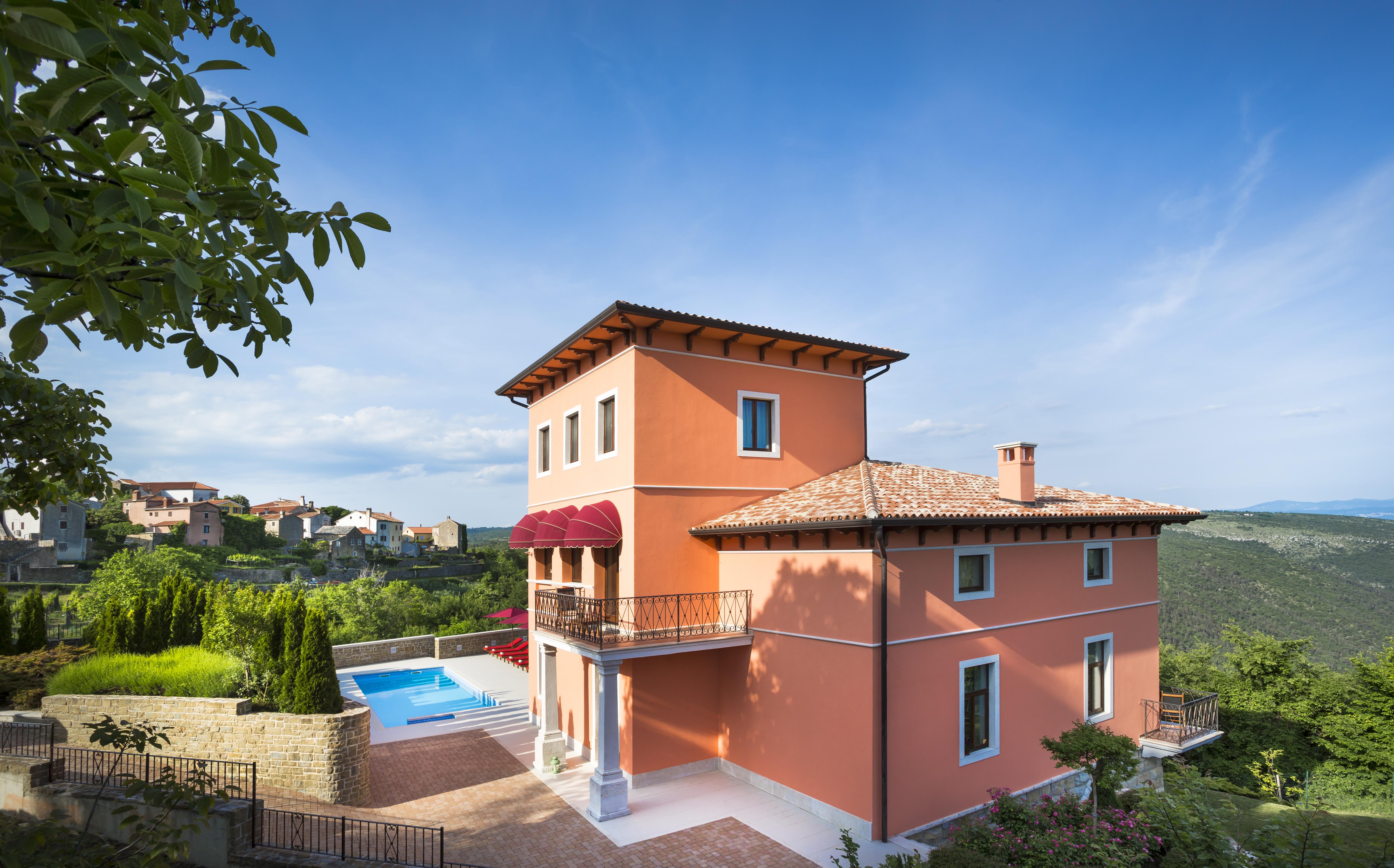 B&B Palazzo Angelica Adults Only Oprtalj Esterno foto