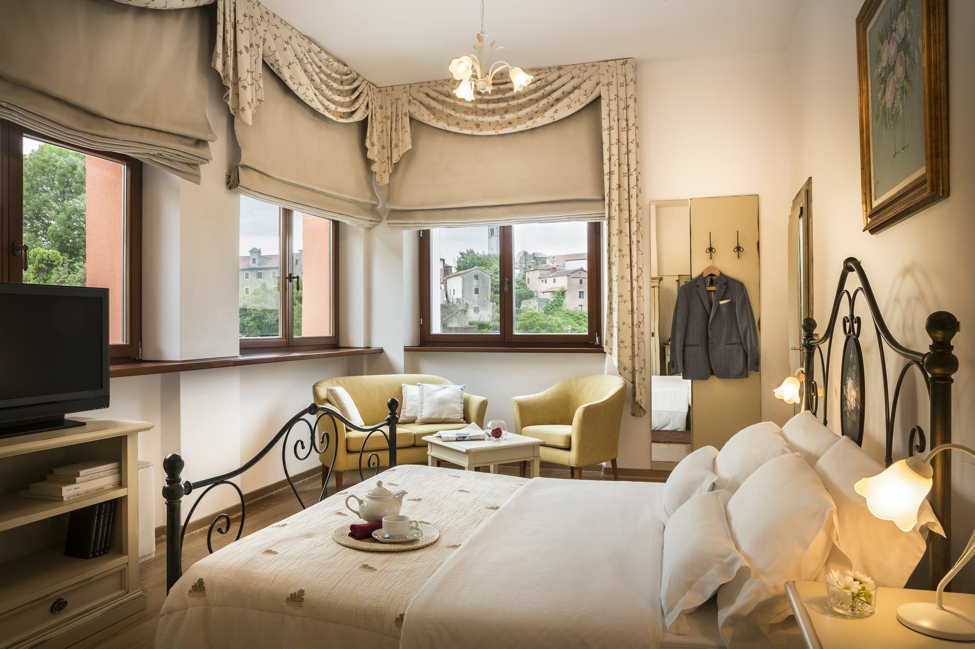 B&B Palazzo Angelica Adults Only Oprtalj Esterno foto